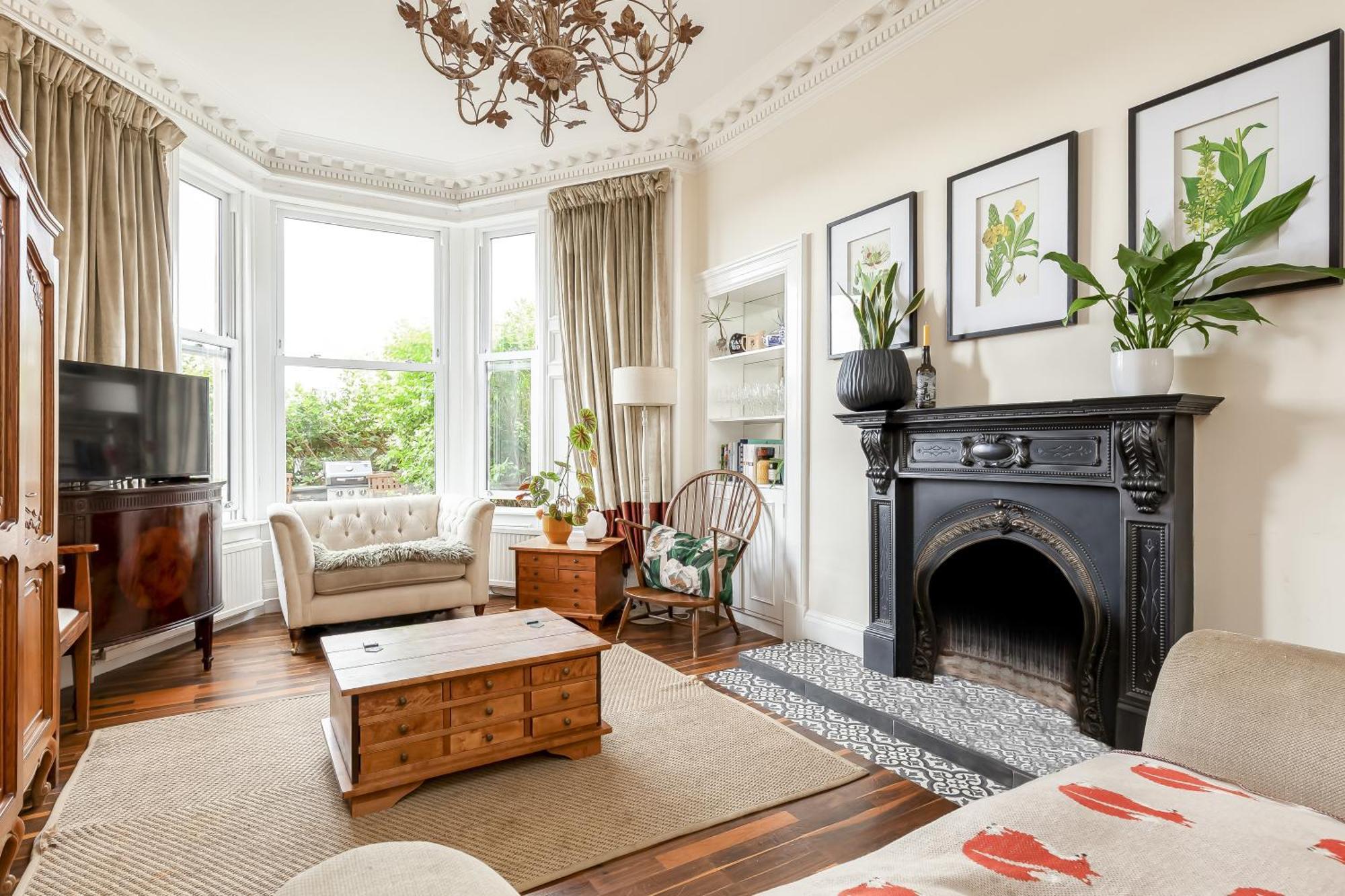 Stylish Victorian Apartment'S Close To The Botanical Gardens, Free Parking! Edinburgh Luaran gambar