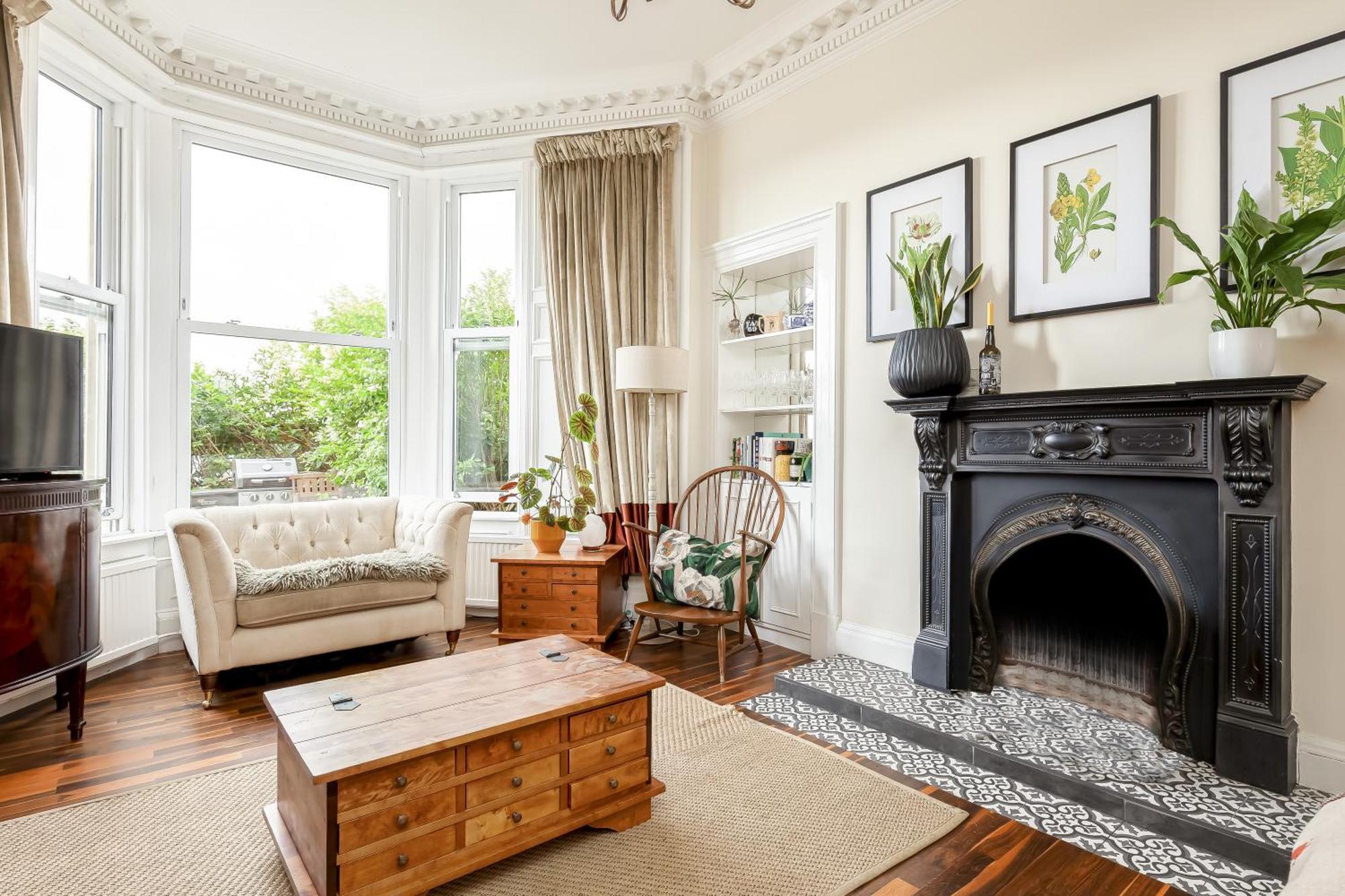 Stylish Victorian Apartment'S Close To The Botanical Gardens, Free Parking! Edinburgh Luaran gambar